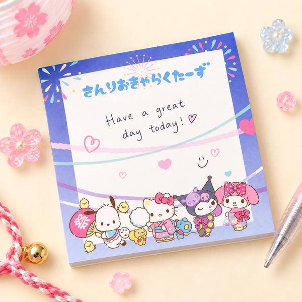 Sanrio Matsuri Night Pop-Up Memo Pad