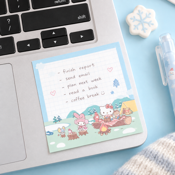 Sanrio Snow Day Pop-Up Memo Pad