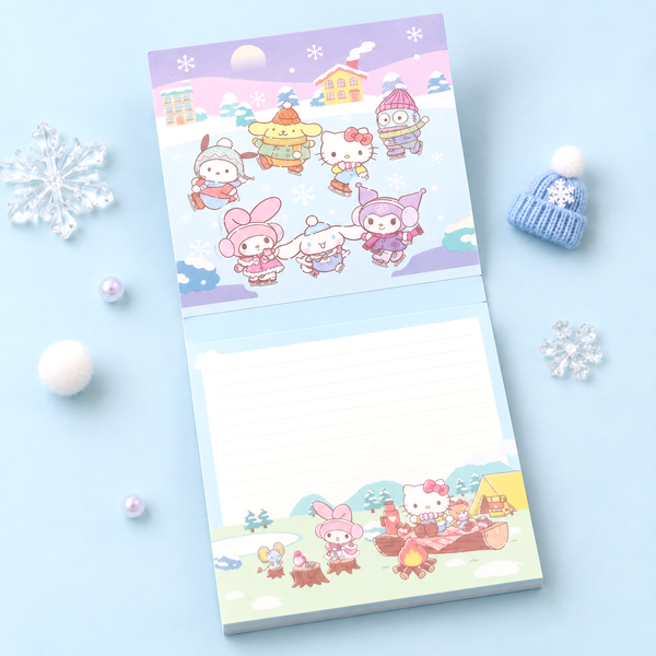 Sanrio Snow Day Pop-Up Memo Pad