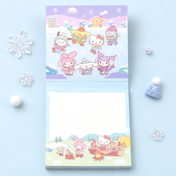Sanrio Snow Day Pop-Up Memo Pad