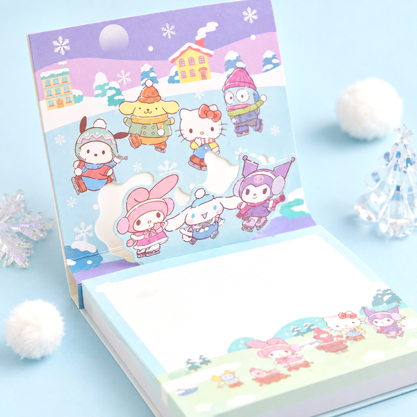 Sanrio Snow Day Pop-Up Memo Pad
