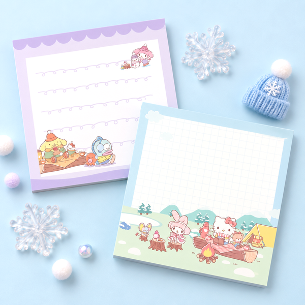 Sanrio Snow Day Pop-Up Memo Pad
