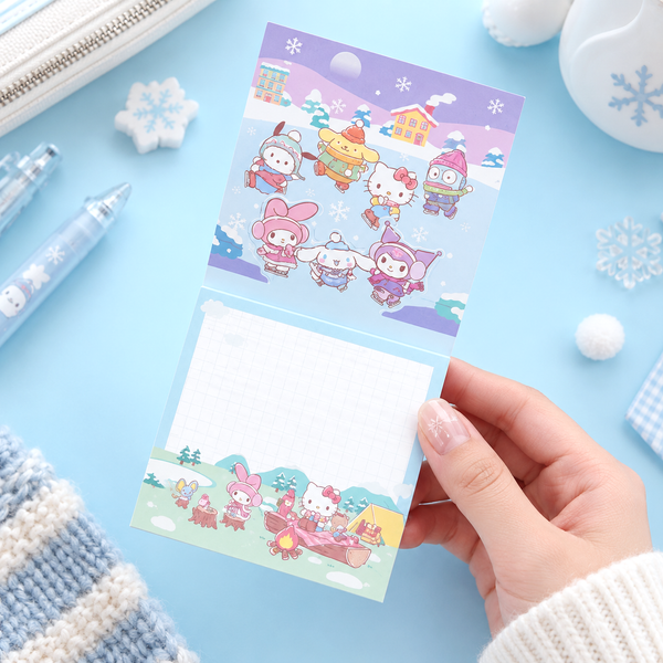 Sanrio Snow Day Pop-Up Memo Pad