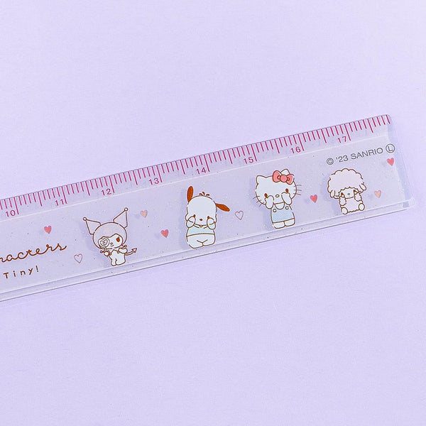 Sanrio Characters Ruler - Mini Hearts