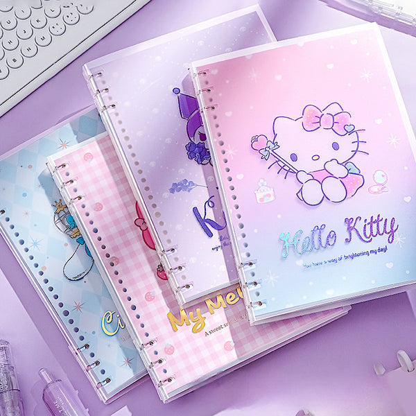 Sanrio Characters Soft Ring Notebook