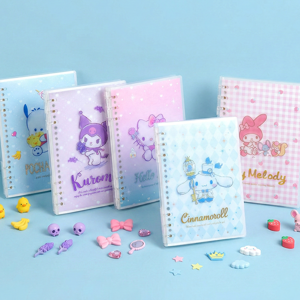 Sanrio Characters Soft Ring Notebook
