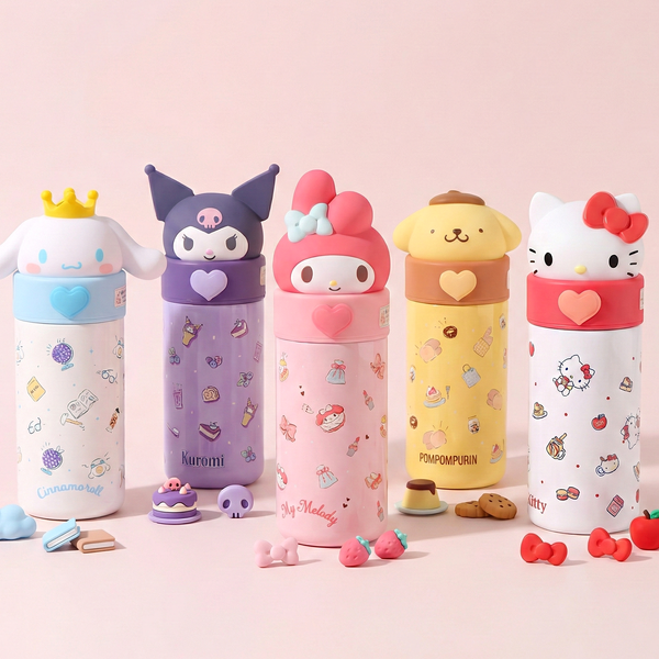 Sanrio Stainless Steel Thermos - Kawaii Creatures