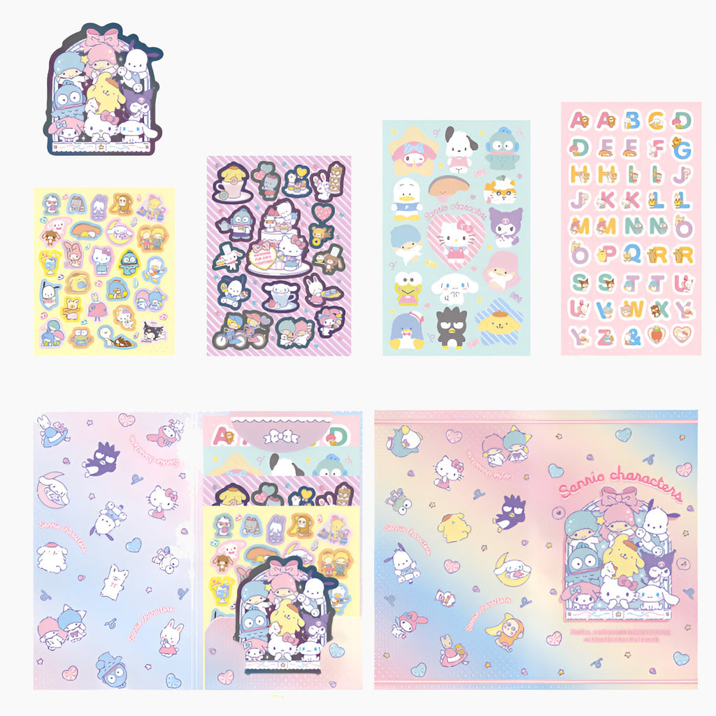 Sanrio Characters Sticker Set | Kawaii Pen Shop