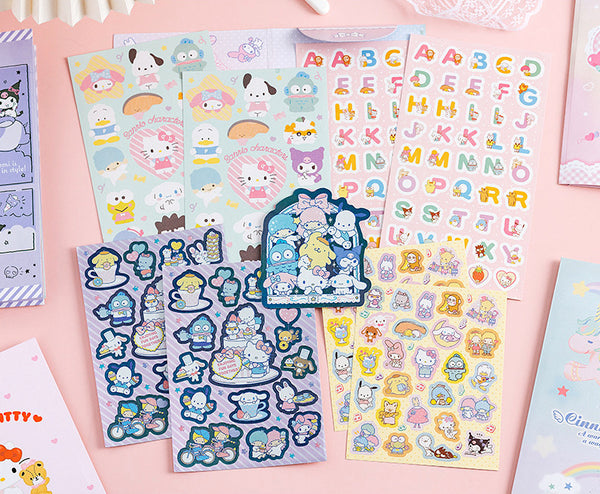 Sanrio Characters Sticker Set (5 Types)