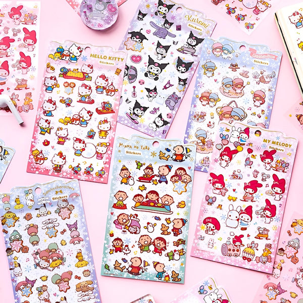 Sanrio Characters Stickers - Holiday Magic - Limited Edition