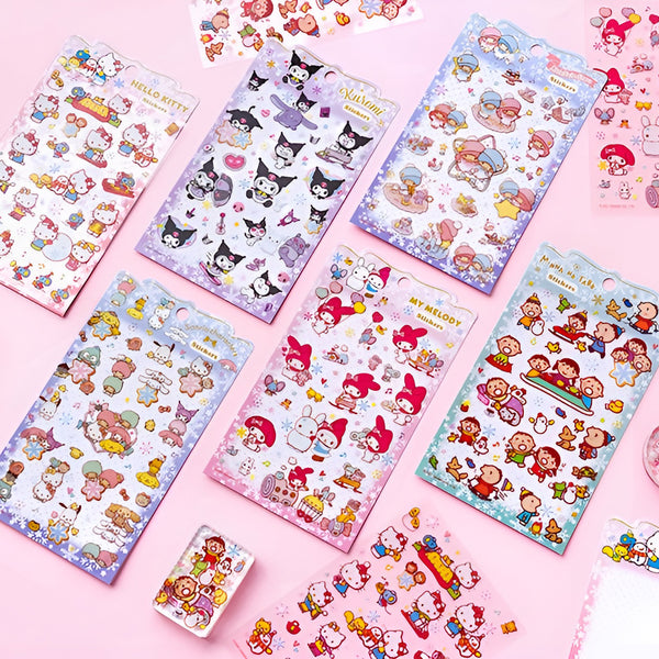 Sanrio Characters Stickers - Holiday Magic - Limited Edition