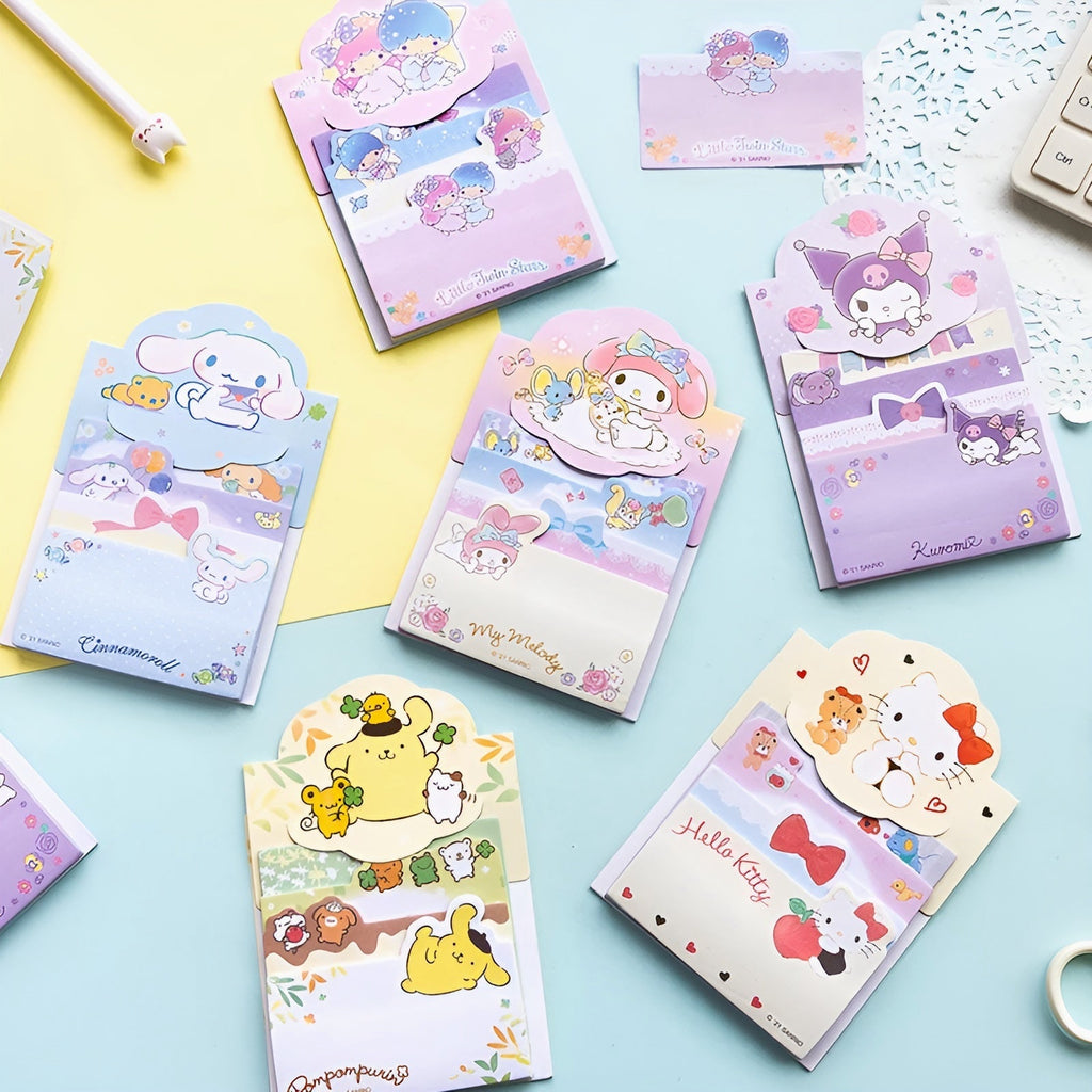 Sanrio Characters Sticky Notes | Kawaii Pen Shop