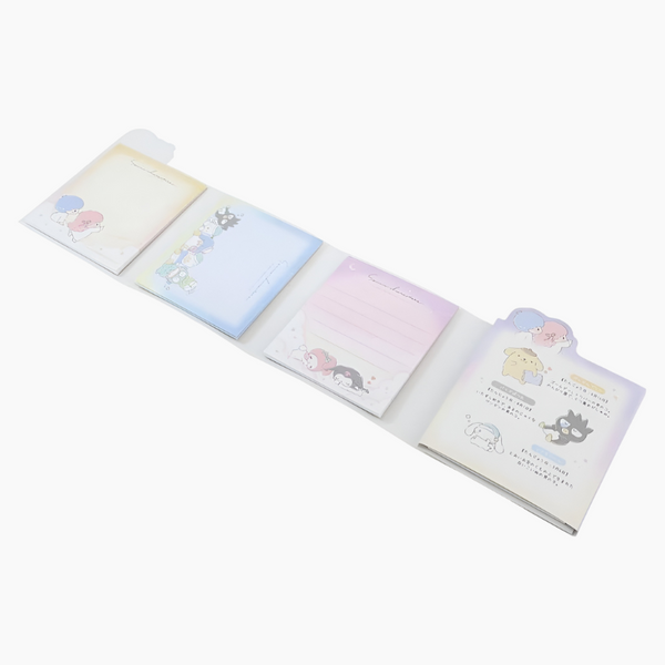 Sanrio Characters Sticky Notes Set - Sleep Tight