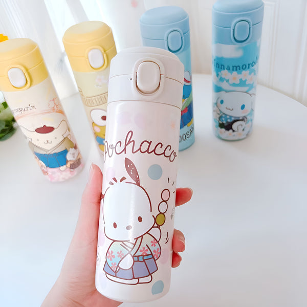 Sanrio Characters Water Bottle - Sakura Hana