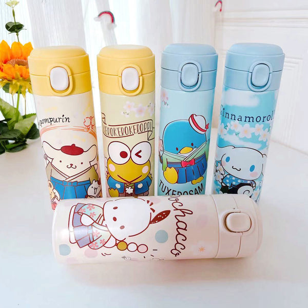 Sanrio Characters Water Bottle - Sakura Hana