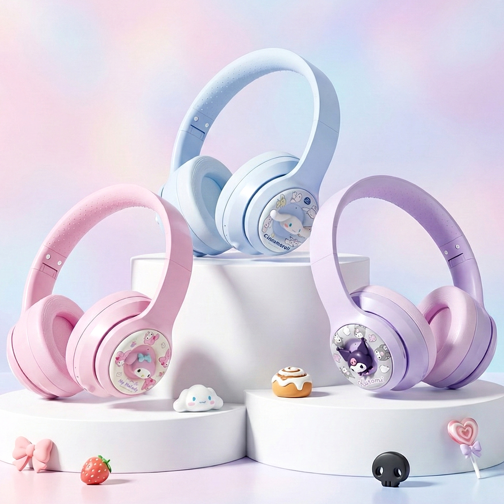 Sanrio Characters Wireless Headphones
