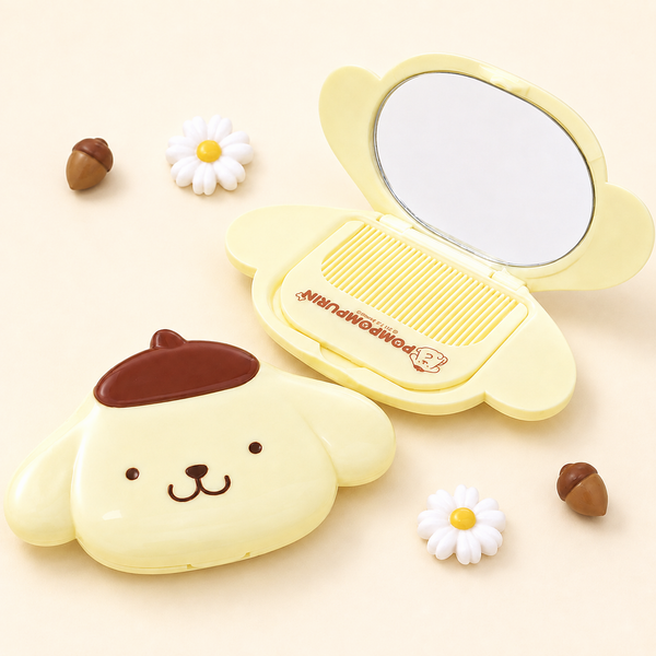 Sanrio Compact Mirror & Comb Set