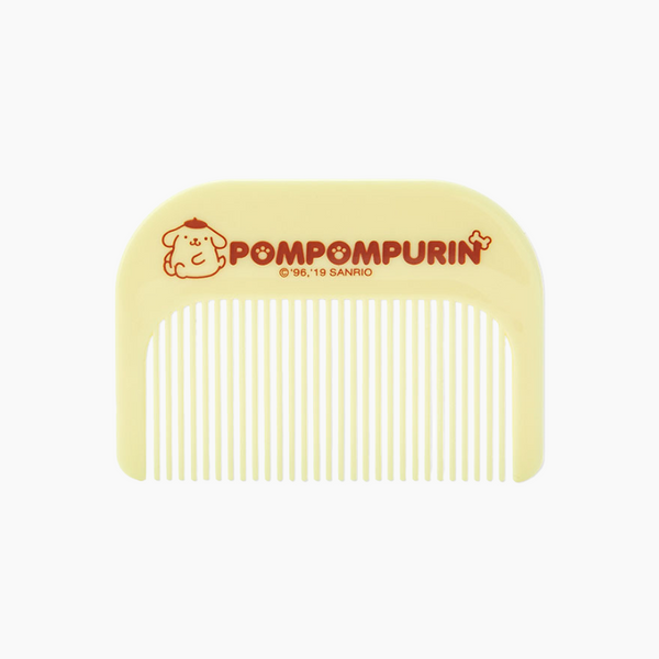 Sanrio Compact Mirror & Comb Set - Pompompurin