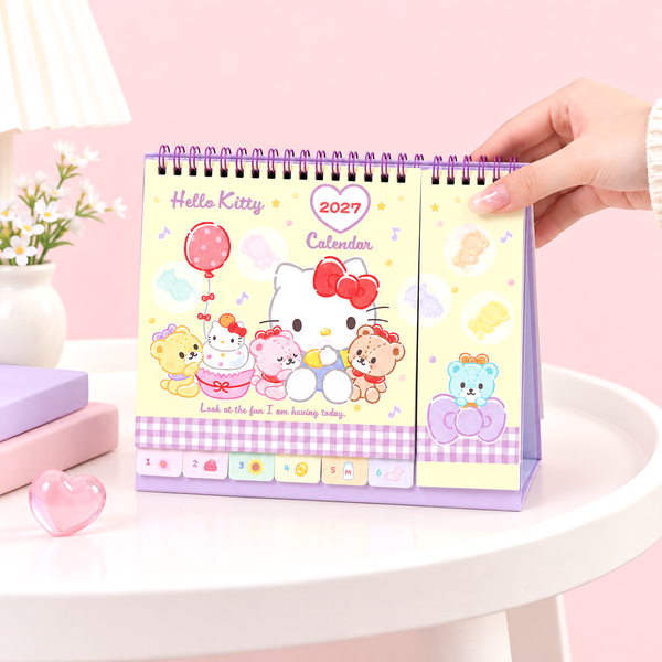 Sanrio 2027 Desk Calendar - Hello Kitty