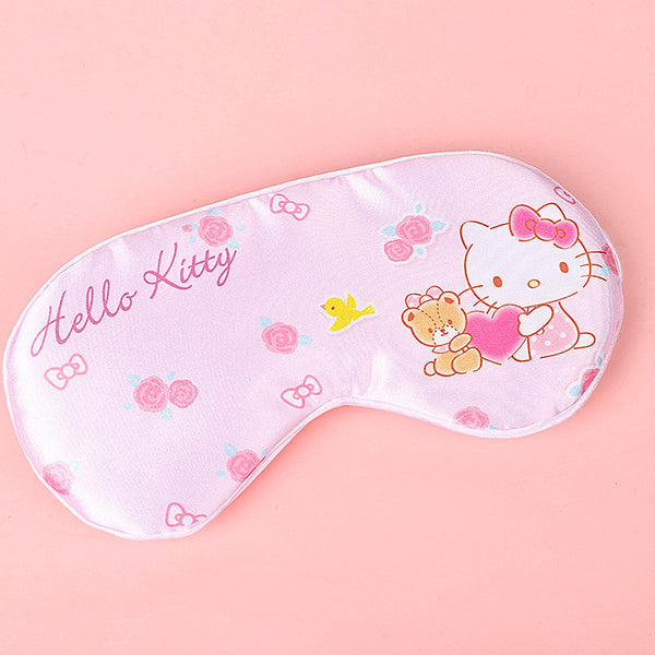 Sanrio Kawaii Bedtime Silk Eye Mask