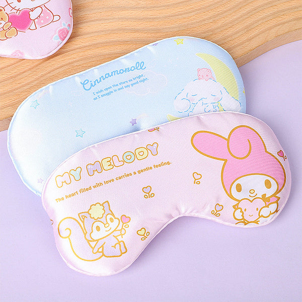 Sanrio Kawaii Bedtime Silk Eye Mask