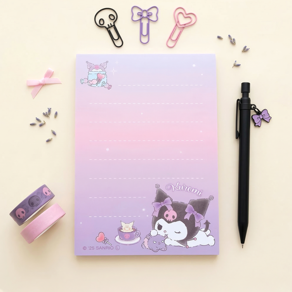 Sanrio Kuromi Memo Pad - Limited Edition