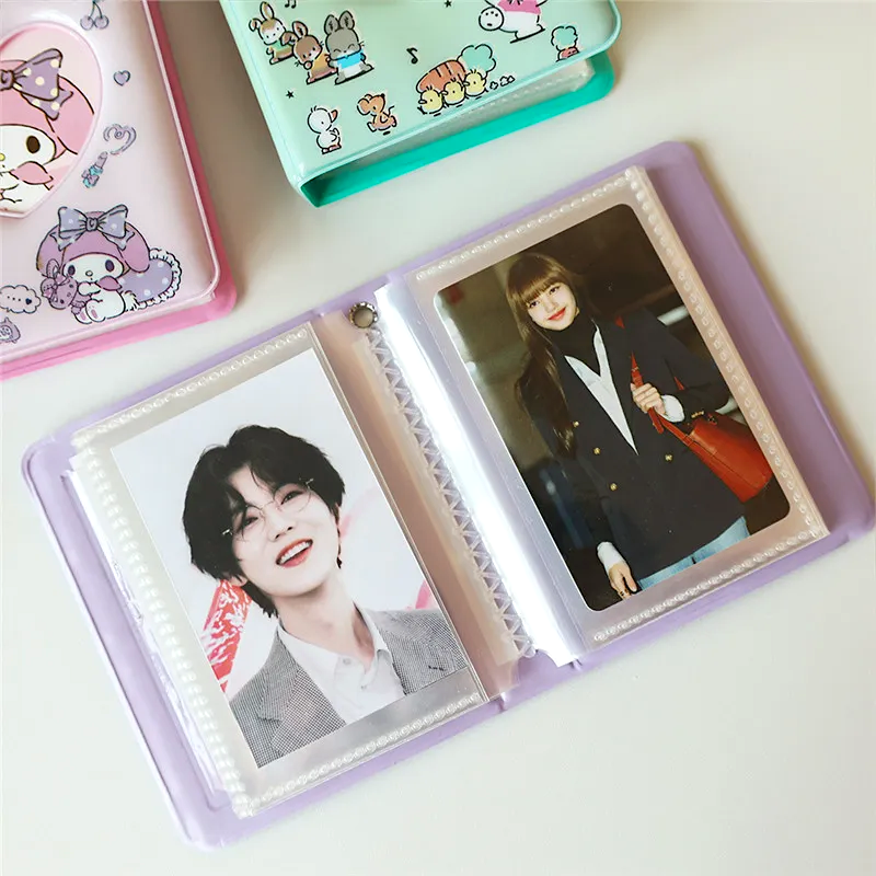 Mini Album Photo Vegan à Couverture Rigide de 3 Pouces avec 52 Poches Compatible Mini Album Photo Vegan à Couverture Rigide de 3 Pouces avec 52 Poches Compatible