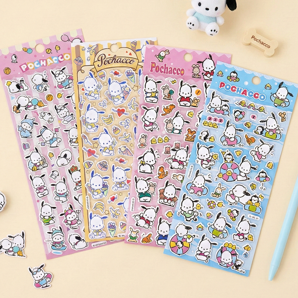 Sanrio Pochacco Puffy Stickers