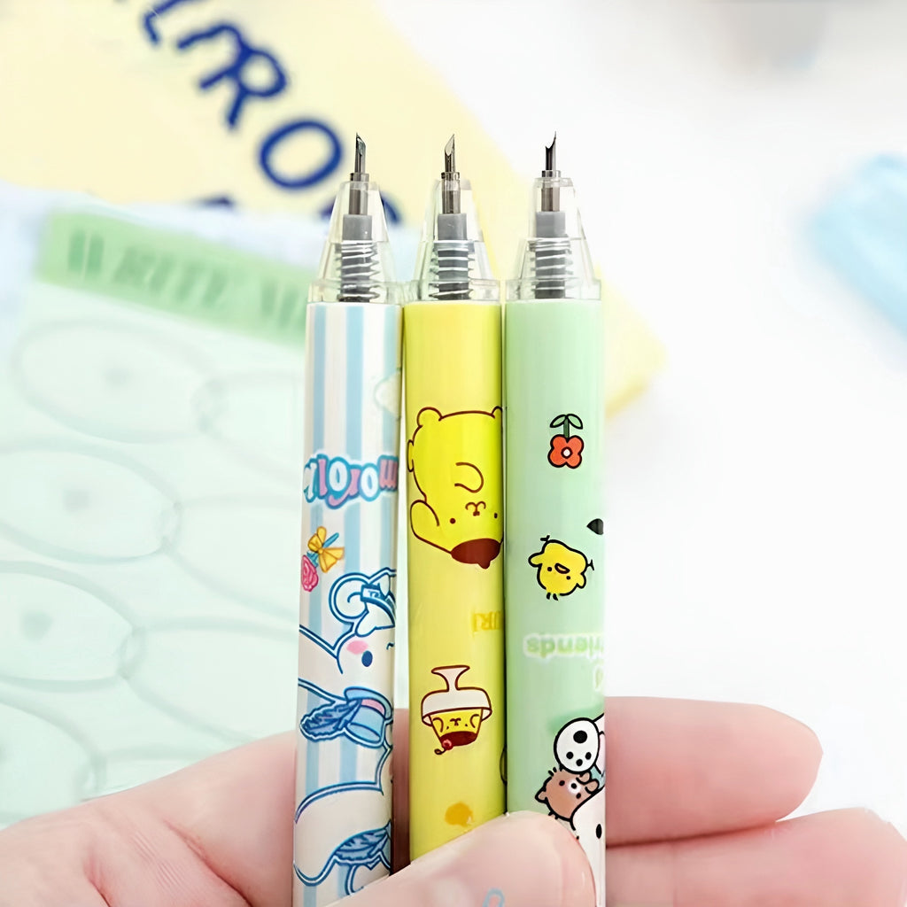 Sanrio Retractable Pen Style Paper Cutter | Kawaii Pen Shop