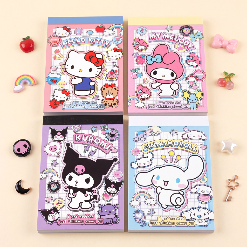 Sanrio Retro Pop Memo Pad - Limited Y2K Edition
