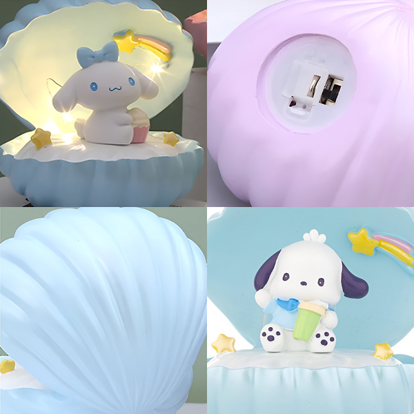 Sanrio Sea Shell Night Lamp (5 Types)