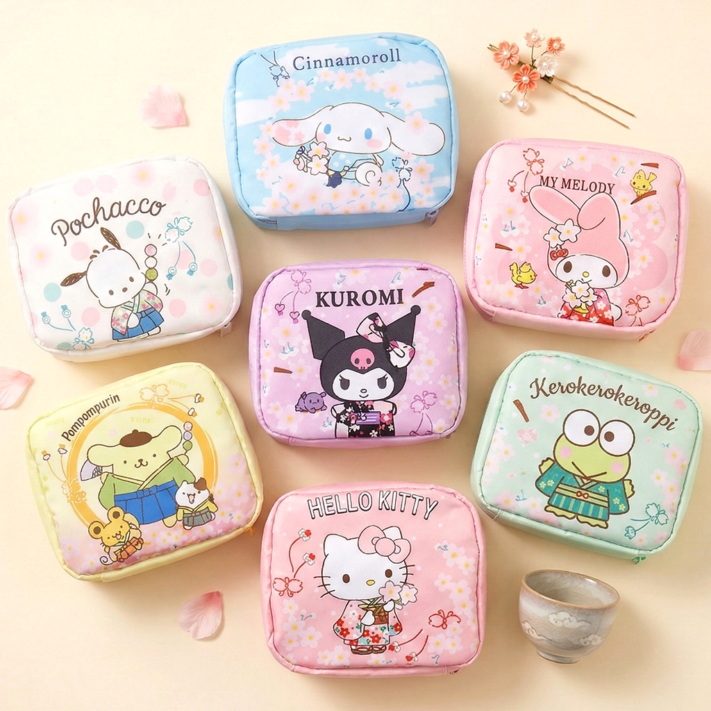 Sanrio Spring Sakura Mini Pouch