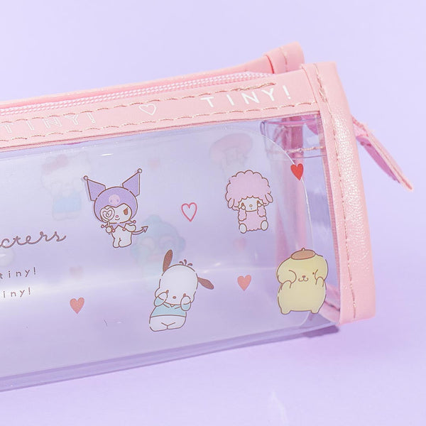 Sanrio Transparent Pencil Case - Limited Edition - Mini Hearts