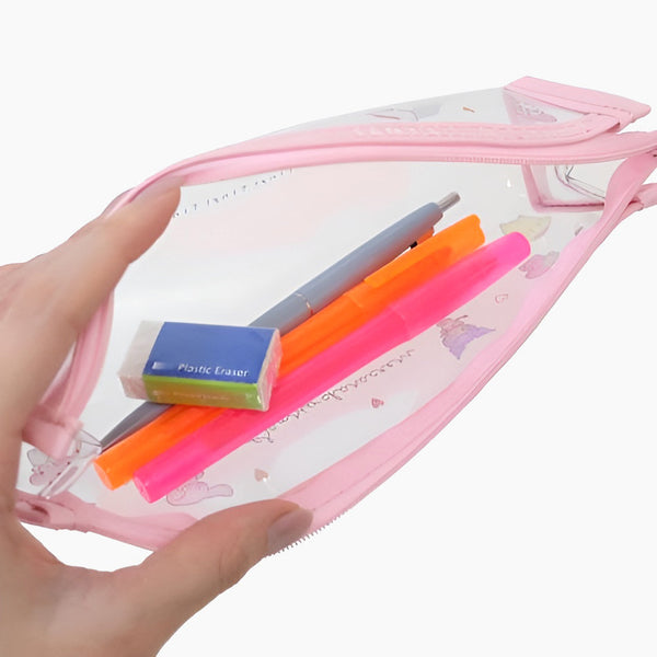 Sanrio Transparent Pencil Case - Limited Edition - Mini Hearts