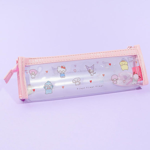 Sanrio Transparent Pencil Case - Limited Edition - Mini Hearts