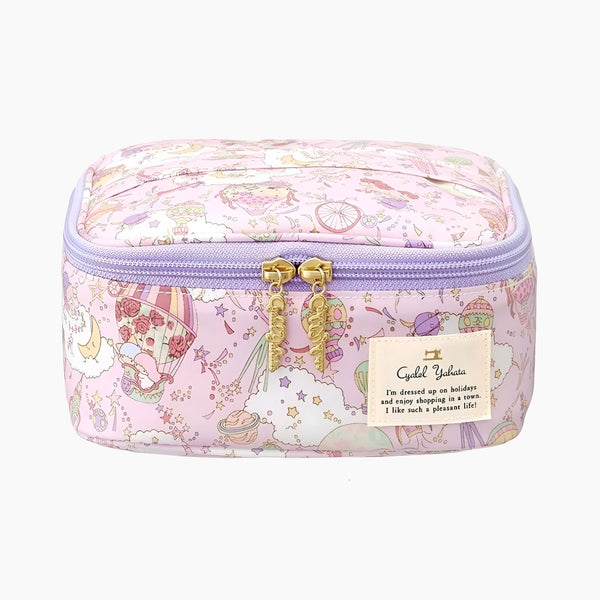 Sanrio x Liberty Fabrics Floral Cosmetic Organizer Bag - Limited Edition