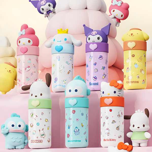 Sanrio Stainless Steel Thermos - Kawaii Creatures