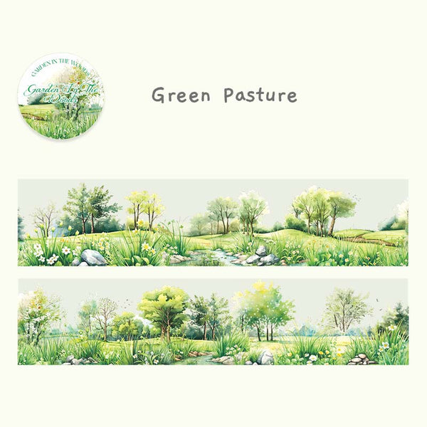 Serene Scapes Artistic Masking Tapes