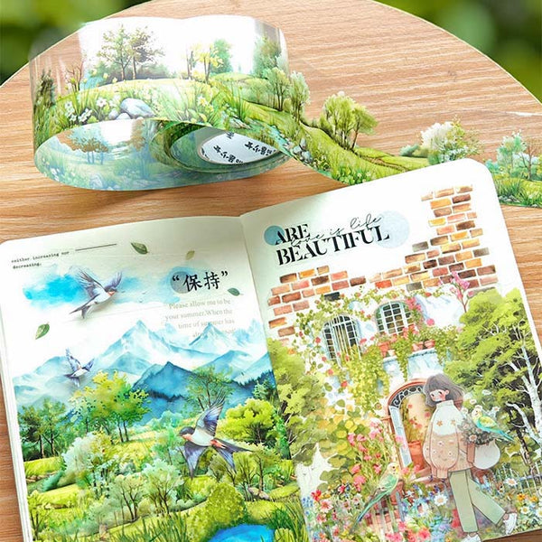 Serene Scapes Artistic Masking Tapes