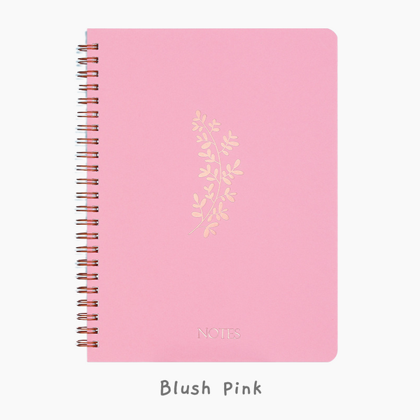 Serenity Bloom Spiral Notebooks