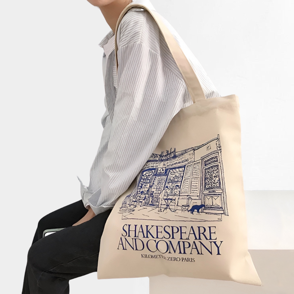 Shakespear And Company Tote Bag