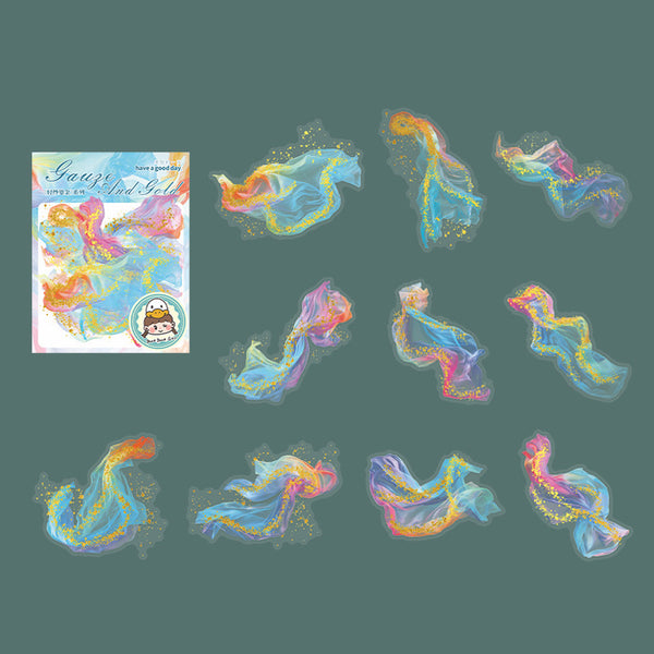 Shimmery Stardust Spill Stickers