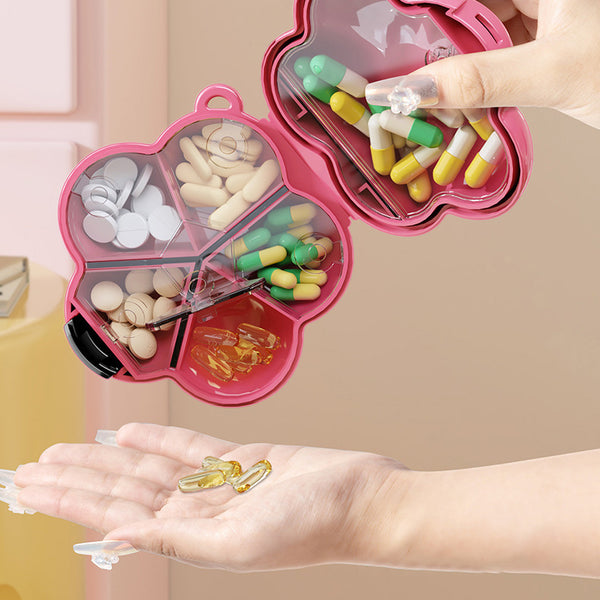 Smiley Bloom Pill Box