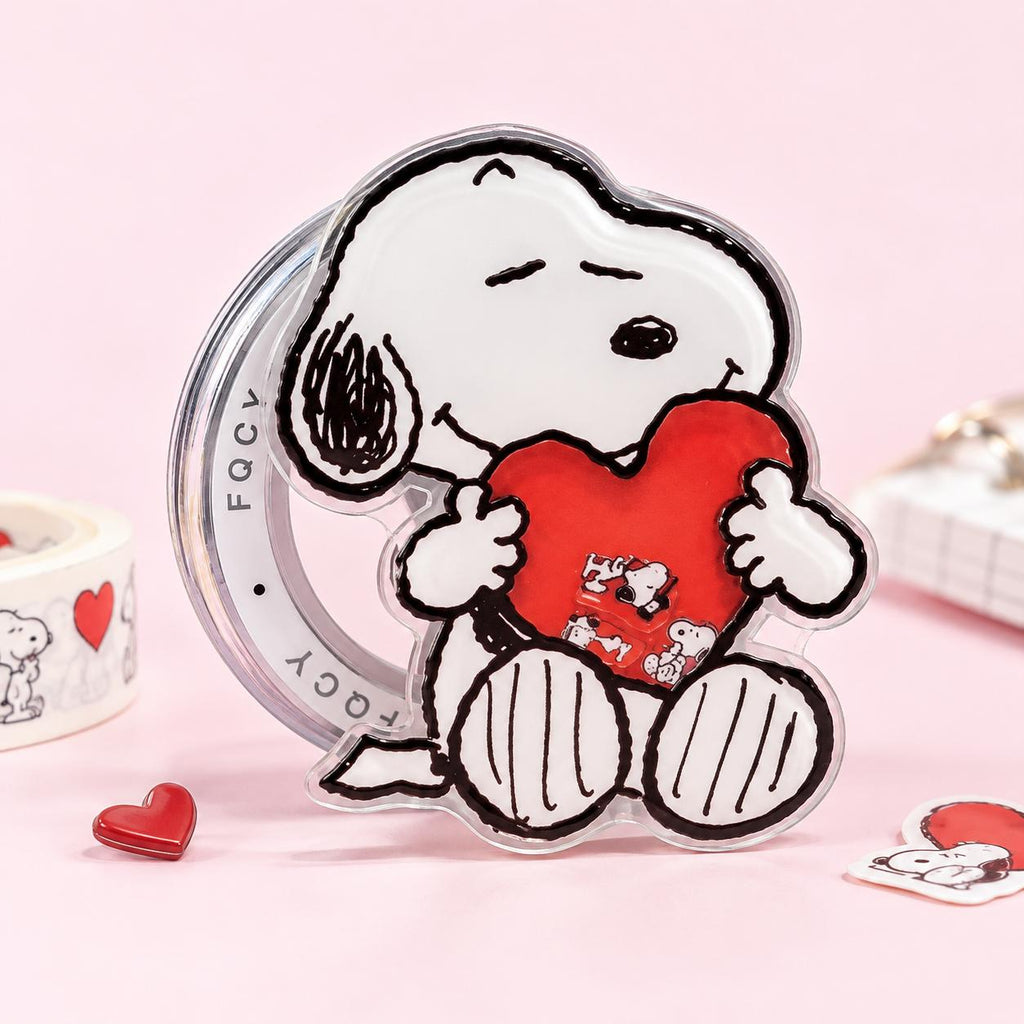 Snoopy Love Hug Magnetic Phone Grip