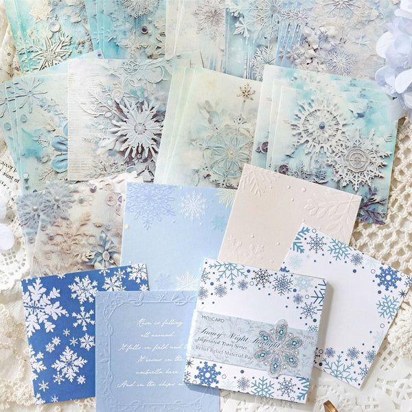 Snowy Night Decorative Paper Set