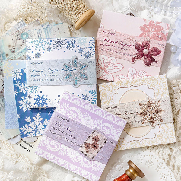 Snowy Night Decorative Paper Set