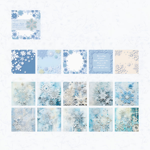 Snowy Night Decorative Paper Set