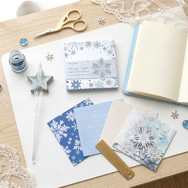 Snowy Night Decorative Paper Set
