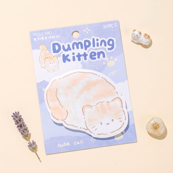 Snuggle Kitten Sticky Notes