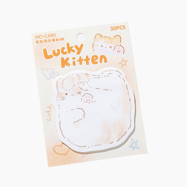 Snuggle Kitten Sticky Notes